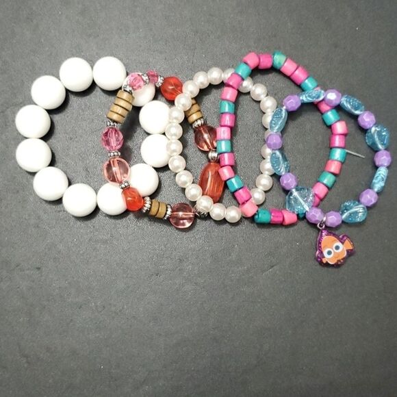 Child size stretch bracelet bundle - Picture 1 of 9